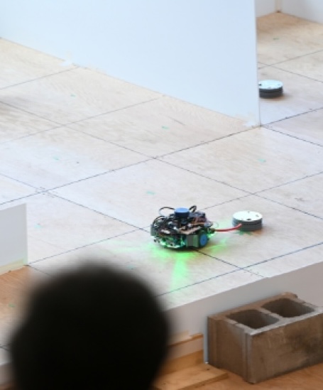 Maze-solving robot photo